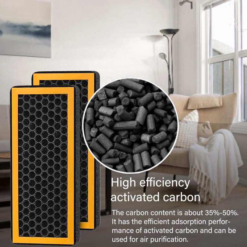 4 Pack Replacement Filters Compatible with HoMedics PetPlus AT-PETODR and