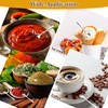 Pack of 10 Small Spoons for Spice Jars, 7.4 x