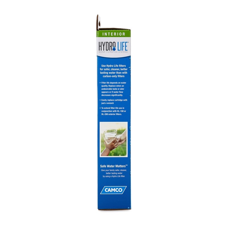 Hydro Life Camco 52117 - Filtro HL 170 roscado, 1