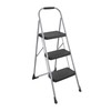 Cosco 11408PBL1E Three Step Big Step Folding Step Stool with