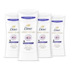 Dove Dove Advanced Care Antiperspirant Deodorant Stick Sheer Fresh 4 Count Anti-stain antiperspirant deodorant for soft underarms 72-hour underarm odor protection and all-day sweat control 2.6 oz