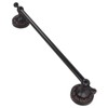 Towel Bar Copper Retro Space Saving 40CM Multifunctional Tilt Proof