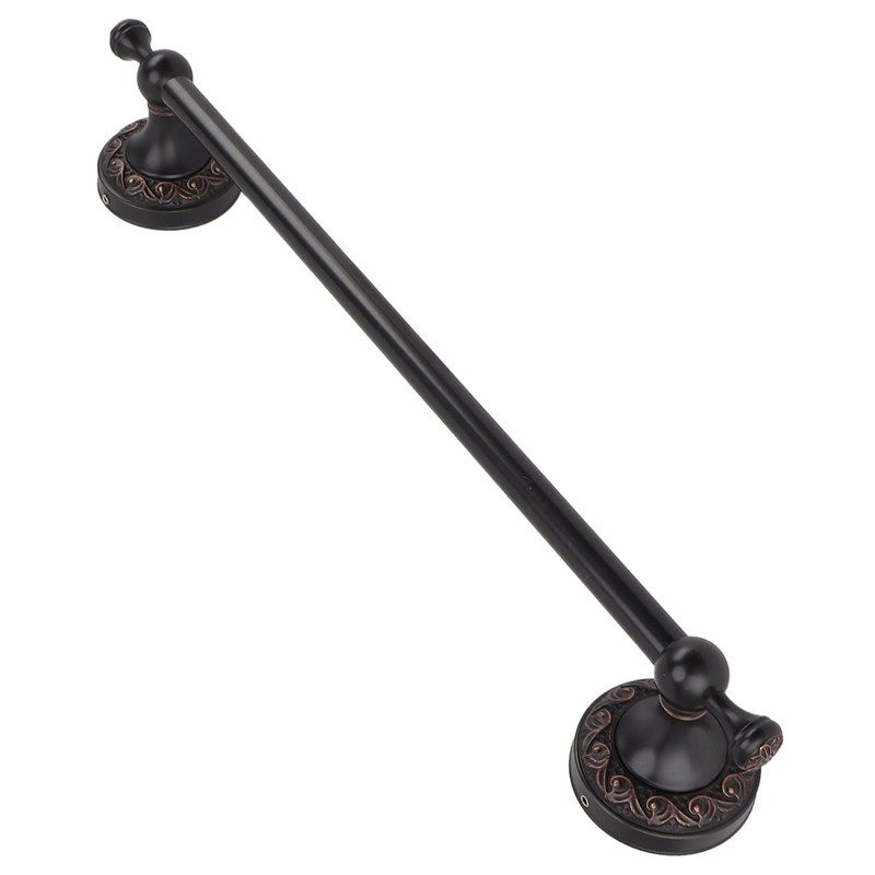 Towel Bar Copper Retro Space Saving 40CM Multifunctional Tilt Proof