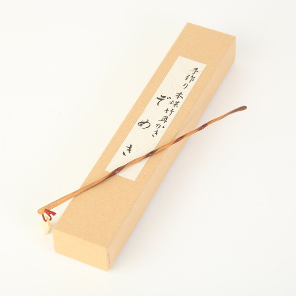 Ami no Meikoh Periodiya Top Quality Ear Swimming, Genuine Soot Bamboo, Artisan Craft, Perfect for Hidebom Fujisawa (No. Takemai), With Bill 7.1 inches (18 cm)