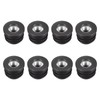 sourcing map Pack of 8 Round Pipe Inserts with M8