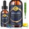2 PACK Mullein Drops for Lungs, Detox and Cleanse Mullein