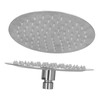 8 Inch Stainless Steel Rain Shower Head Ultrathin 75 Nozzles