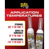 Flex Shot, 8 oz, Black, Flexible Rubber Silicone Sealant, Waterproof