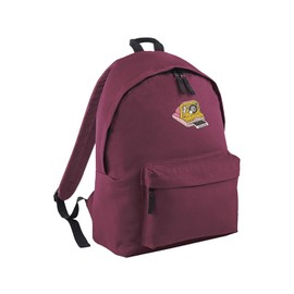 Polaroid Embroidered Backpack - Women's Kid's Cute Camera Film Image Photo Picture Snap Shot Bag Quality Product Stitching Padded Shoulder Adjustable Straps (Small, Pink)