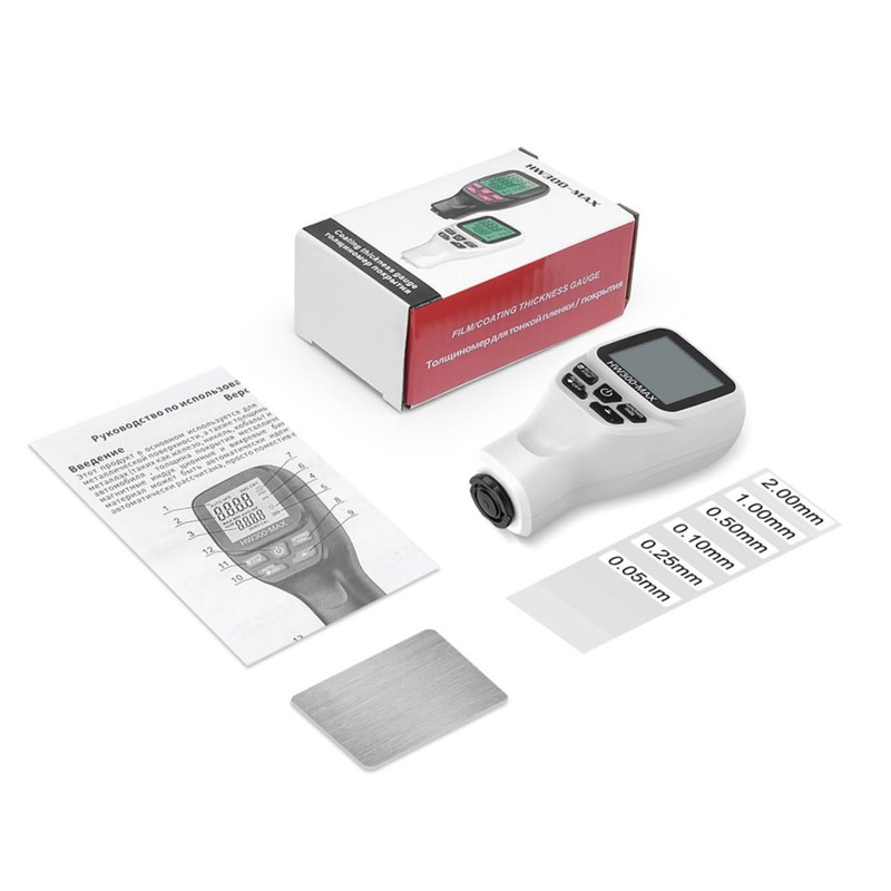 GLEAVI Digital Paint Gauge for Automotive Coating Coating Thickness Tester