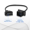 AMHTDOL OBD1 to OBD2 Adapter Fit for Chrysler 6pin to