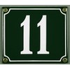 Buddel Bini Enamel House Weatherproof Green 11 12 x 14