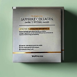 WellDerma Collagen Mask Pack Premium 1 box WellDerma Premium Mask Pack 1 box / 웰더마 콜라겐 마스크팩 프리미엄 1박스 웰더마 프리미엄 마스크팩 1박스
