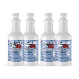 Phosphoric Acid 75% USP Food Grade - 4 Quart Bottles