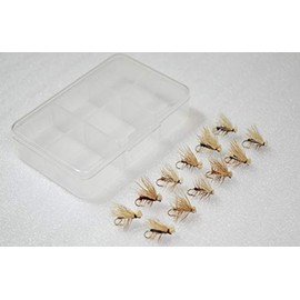 Fly Shop Complete Fly Set SD Selection Elk Hair Cadiz Gray Set 14 #12