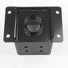 TPSKHE 2 PCS 6"x 6"Post Base with 1” Rise, Heavy