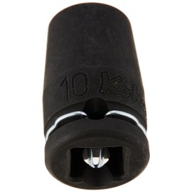Ko-ken Impact Socket, Hexagonal, 13400MG-10, Insertion Angle: 0.4 x 0.4 x Total Length: 1.3 inches (9.5 x 10 x 32 mm), Magnet Included
