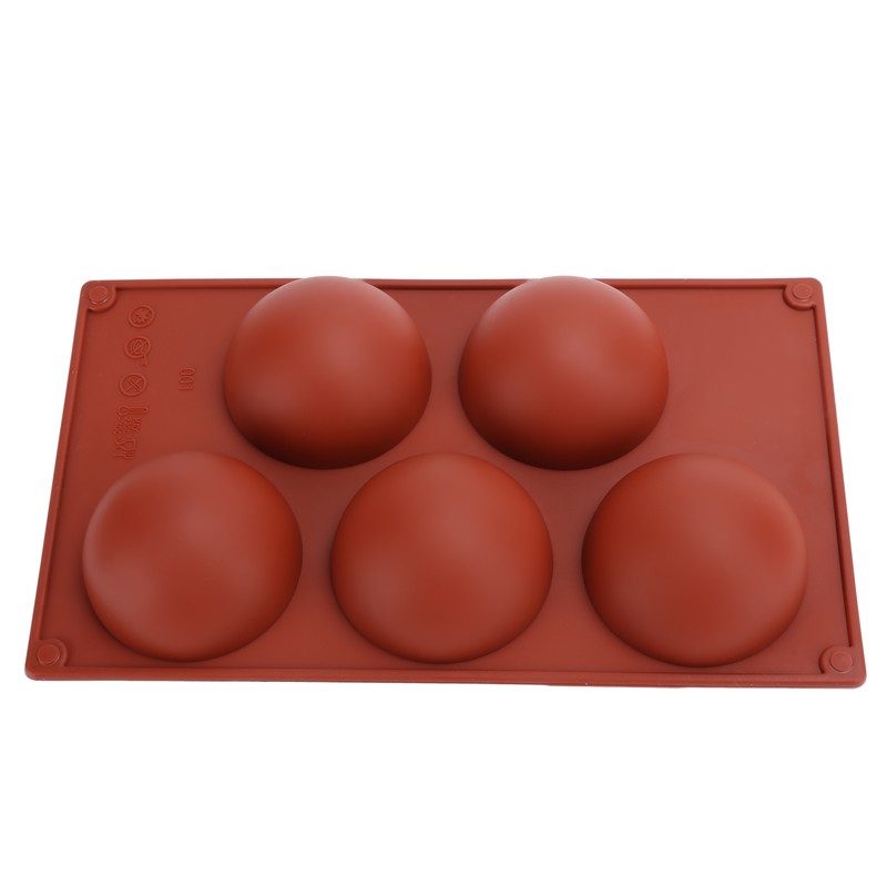 3PCS Semi Sphere Silicone Mold Baking Mold for DIY Making