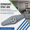 Dishwasher Spray Arm for Whirlpool, W10327455, WPW10327455 Dishwasher Upper Spray