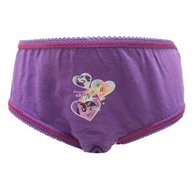 TDP Textiles My Little Pony Friendship Girls 6 Pack Knickers Briefs 2-3 Years Multicoloured
