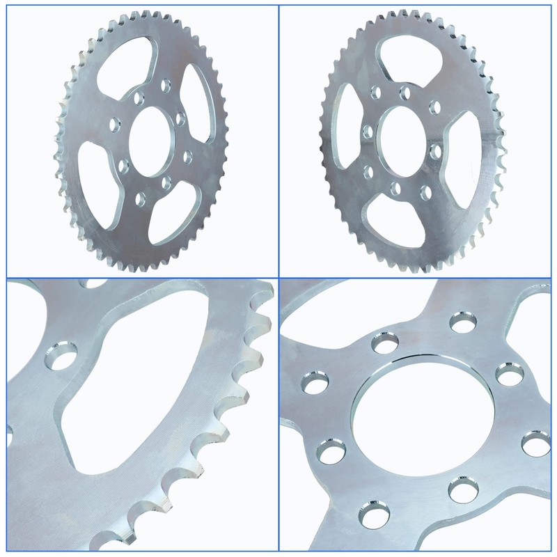 YOXUFA 40/41/420 Chain Sprocket 48 Tooth with 1" Bore 1/4