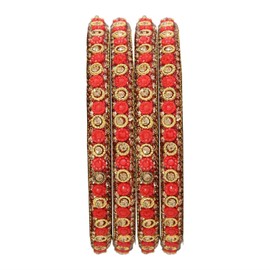 Efulgenz Indian Bangles for Women Indian Bangle Set Bollywood Style Rhinestone Crystal Bridal Bracelet Jewelry Set for Women