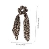 Mikinona 2 Pcs Leopard Print Scrunchies Hair Accessories for Girls