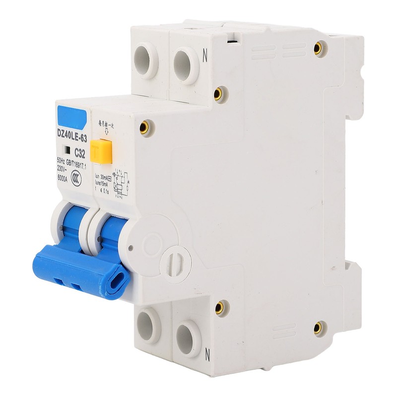 Miniature Circuit Breaker 1P Plus N Rail Mounting Double Handle