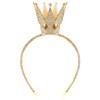 PLwelth Crown Headband for Women Princess Crown Headband Gold Queen