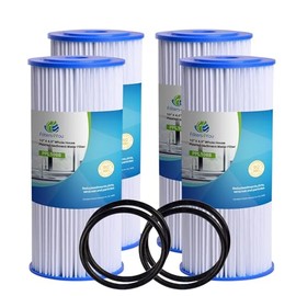 Compatible Filters for GXWH30C, GXWH35F, GXWH40L Replacement Pleated Filter Cartridges, WS03X10039 Replacement O-Rings