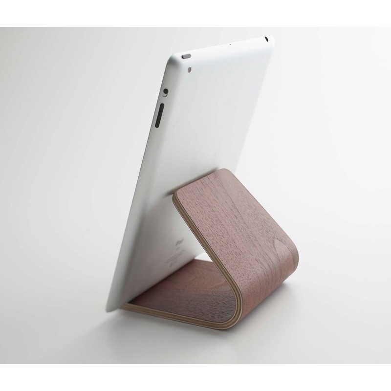 YAMAZAKI Home Rin Plywood Tablet Stand - Wood