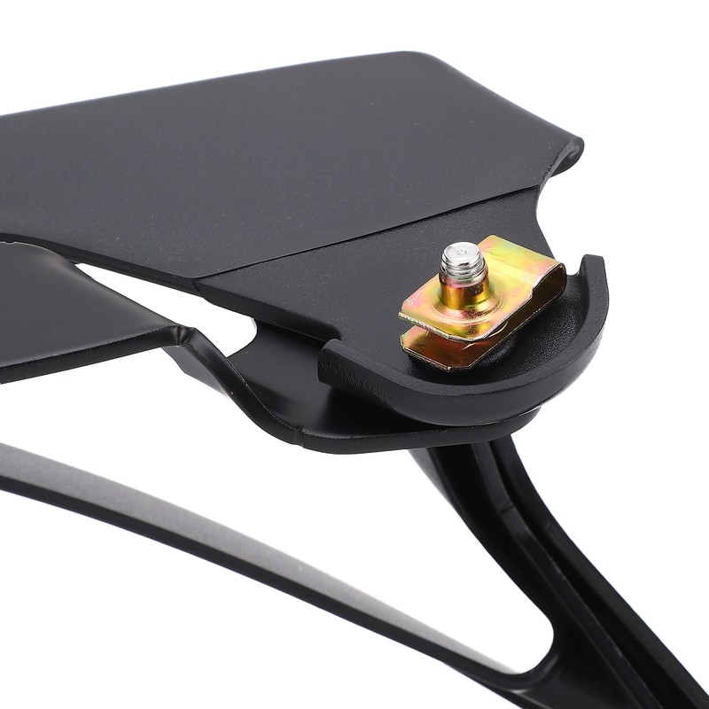 Motorcycle Front Spoiler Black Increase Stability Aerodynamic Wing Kit for