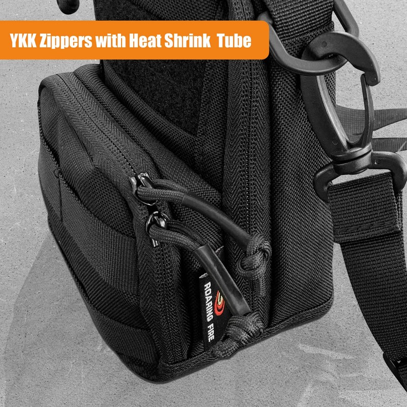 Roaring Fire Tinder Tactical Molle Utility Pouch, EDC Tool Organizer