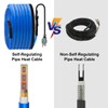 Self-Regulating Pipe Heating Cable for Pipe Frost Protection, Ci-Fotto 30FT