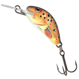 Salmo Hornet Wobbler Mini Wobbler D, Salmo Colours: Trout, Length / Weight / Running Behavior / Diving Depth: 2.5 cm / 1.5 g / Sinking / 0.5 - 1.0 m