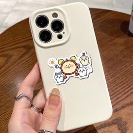 KRGNPLE 50 Pcs Waterproof Stickers Paper Notebook Bike Suitcase Sticker Helmet Laptop Waterproof Cute Graffiti Stickers