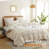 Freyamy Romantic Bed Linen 135 x 200 cm 2-Piece Khaki