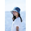 Hair Bouffant UV Denim Hat