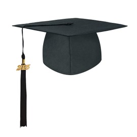 Tibroni Bachelor Hat Graduation Hat Graduation Hat Black Graduation Cap Graduation Master Hat Graduation Gifts for Graduation Parties from Study, University, College, Graduation School, Unisex,