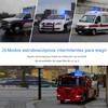 PUNKZZ Torreta Led Estrobos De Policia Emergencia Auto 5ins, 26