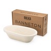 Bulka Small Oval 500g Banneton Bread Proofing Basket Pressed Wood