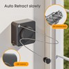 Mzzelry Retractable Heavy Duty Clothesline - Wall Mounted Indoor and