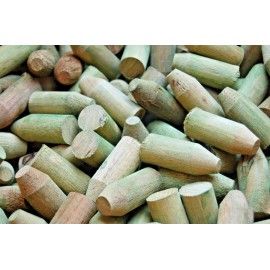 Unbranded Lot of 23 - 13/16" x 2" Treated wooden plugs - 10098960