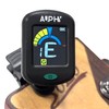 AUPHY Rechargeable Clip-On Tuner for Guitar, Ukulele, Violin - Chromatic
