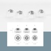 Shanling SE100 Invisble Medical Silicone Ear Tips (S/M/L Sizes) -