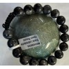 Unbranded Adjustable Black Labradorite Bracelet 10 Mm Round