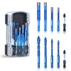 toolant Diamond Drill Bits Set 10PCS, Glass Drill Bits for