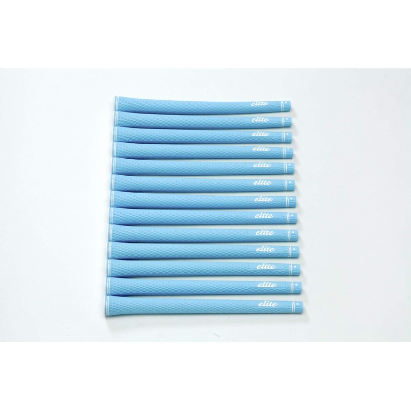 elitegrips SX38 Golf Grips, Set of 13, Pearl Light Blue,