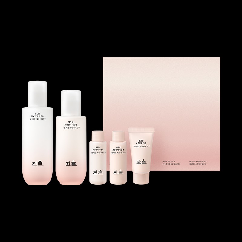 Hanyul [한율]빨간쌀 보습탄력 2종 세트 [Hanyul] Red Rice Moisture Elasticity