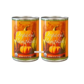 Organic Canned Pumpkin trader joe 15 Oz each, Pack of 2 Cans